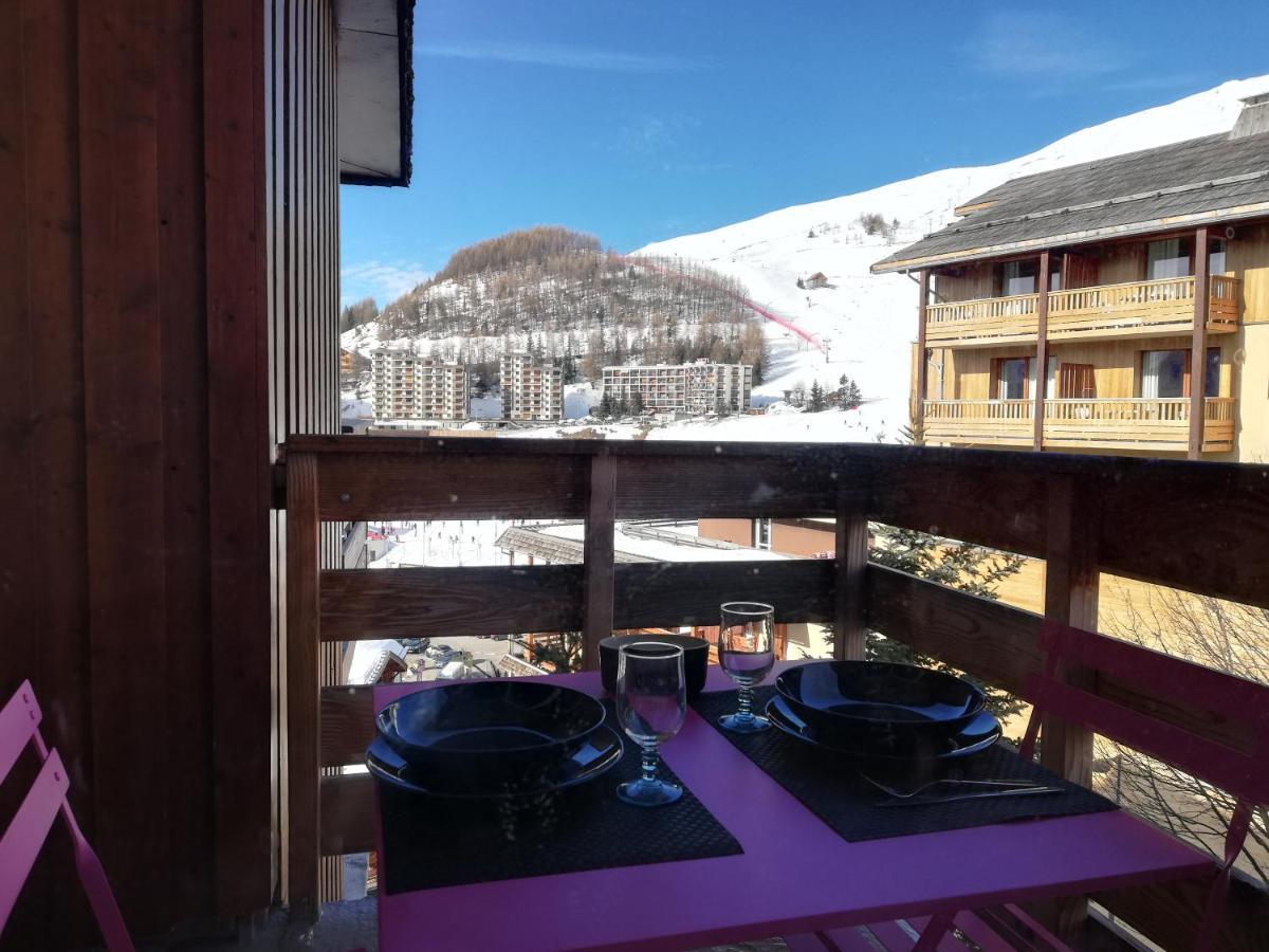 Ferienwohnung Orcieres Rond Point Des Pistes, Front De Neige Exterior foto